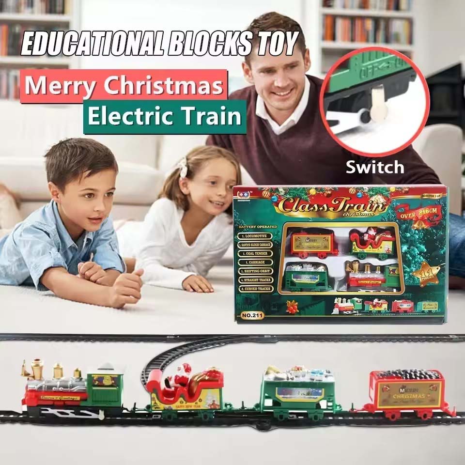 ชุดรถไฟไฟฟ้าคริสต์มาสที่ดูสมจร - Christmas Tree Artificial บทวิจารณ์และราคา