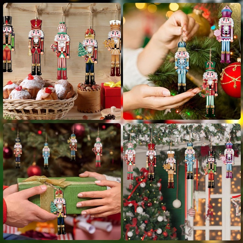 12/16 ชิ้น ตุ๊กตาไม้รูปทหารนัท - Nutcracker Figurine บทวิจารณ์และราคา