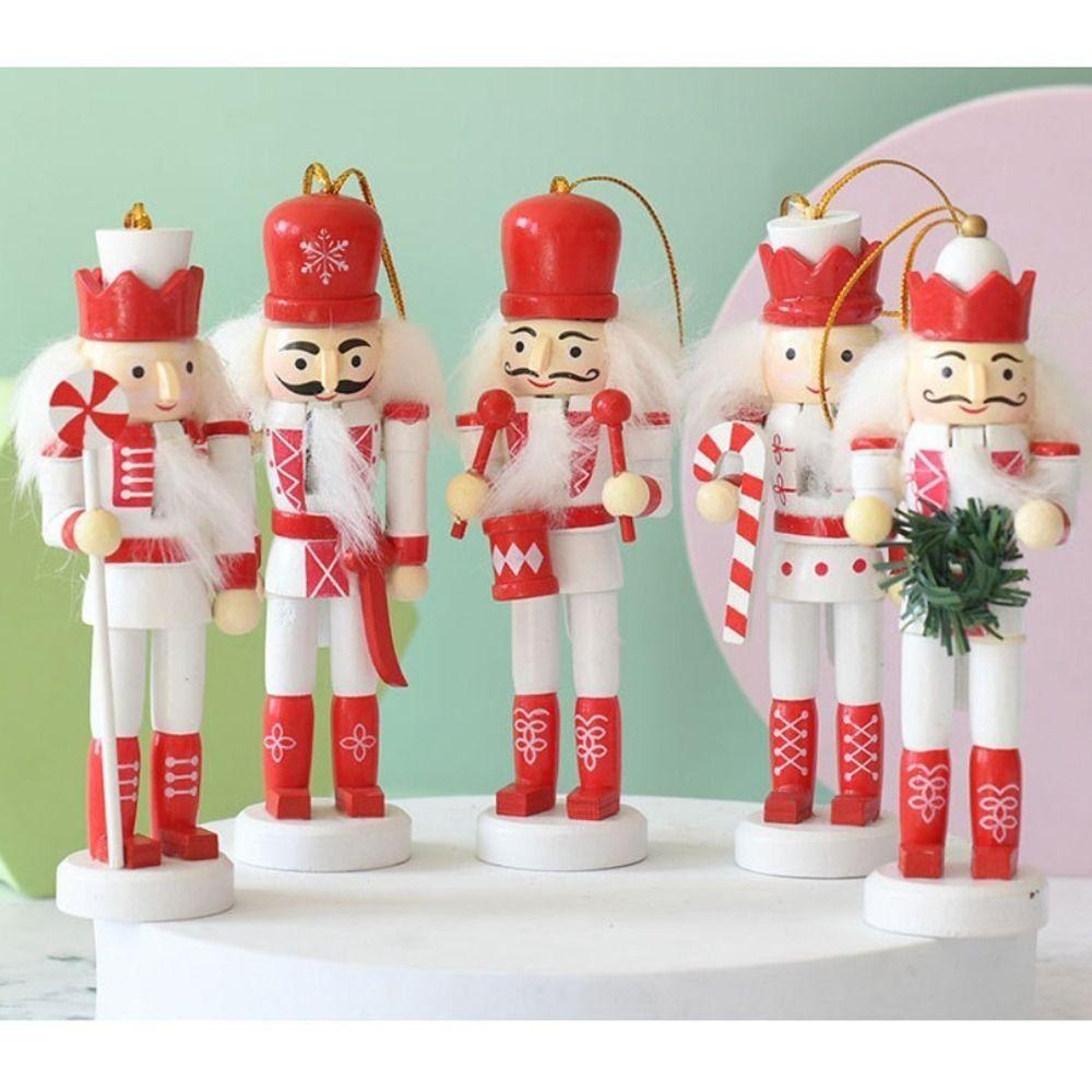5 ชิ้น ตุ๊กตาทหารนัทแครกเกอร์ค - Nutcracker Figurine บทวิจารณ์และราคา