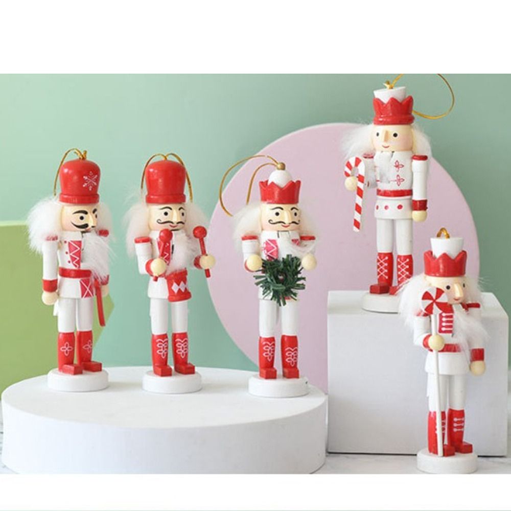 5 ชิ้น ตุ๊กตาทหารนัทแครกเกอร์ค - Nutcracker Figurine บทวิจารณ์และราคา