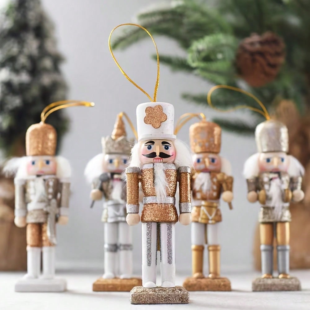 ชุดจี้ตุ๊กตาไม้ทหารนัทแครกเกอร - Nutcracker Figurine บทวิจารณ์และราคา